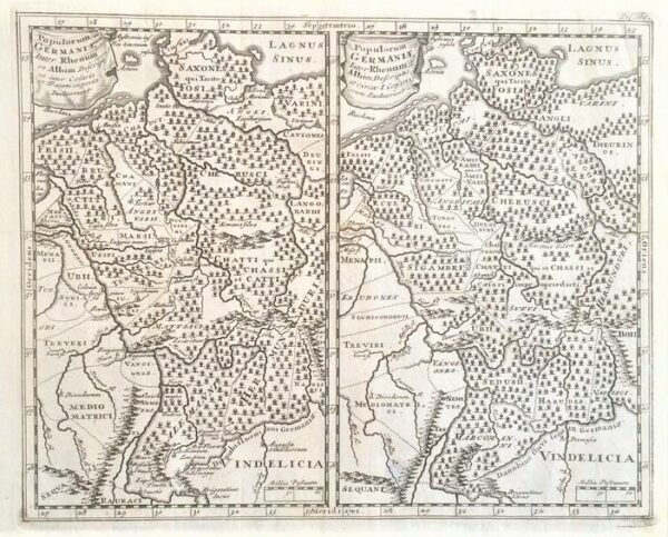 Cluverius, P.: Populorum Germanium inter Rhenum et Albim