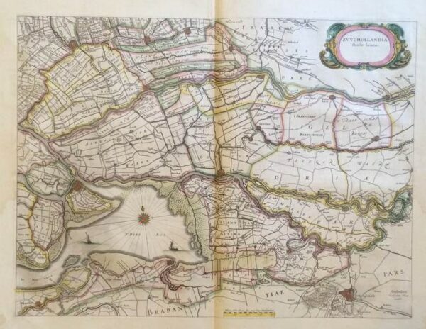 Blaeu, W.J.: Zuydhollandia stricte sumta