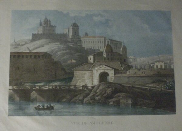 Damame Demartrait, M. F.: Vue de Smolensk