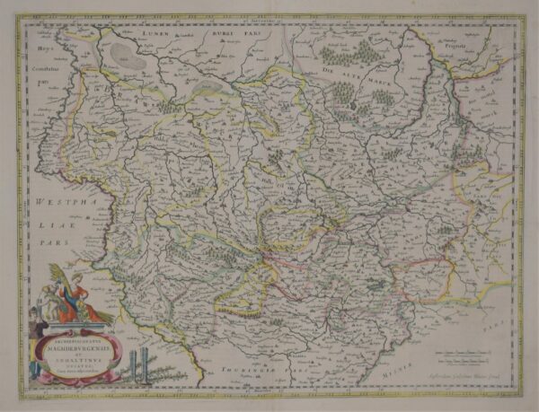 Blaeu, W. J.: Archiepiscopatus Maghdeburgensis et Anhaltinus Ducatus