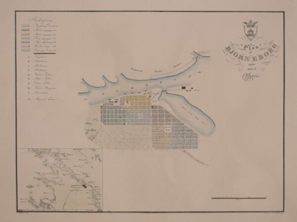 C. W. Gyldén Plan af Björneborg (1840)