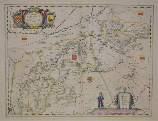 Blaeu, W. J.: Comitatus Bentheim et Steinfurt