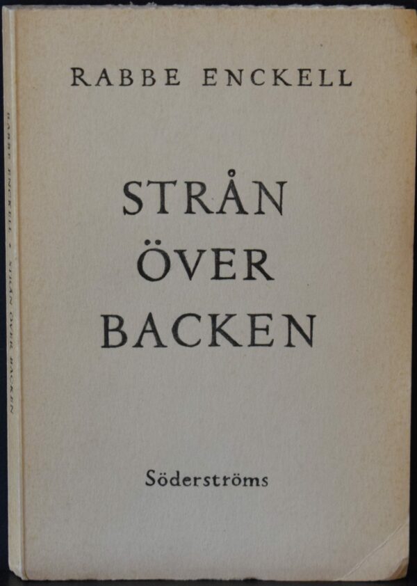 Rabbe Enckell Strån över backen (1957)