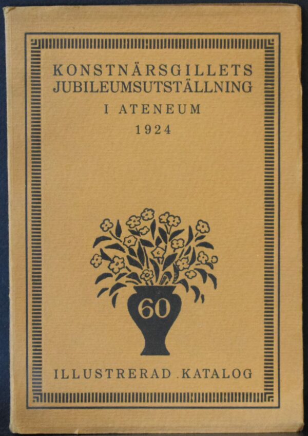 Konstnärsgillets jubileumsutställning i Ateneum 1924