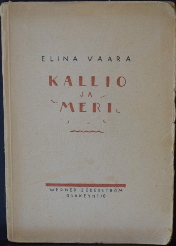 Elina Vaara Kallio ja meri (1924)