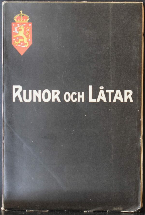 Runor och låtar af Sven i Österlid (1900)