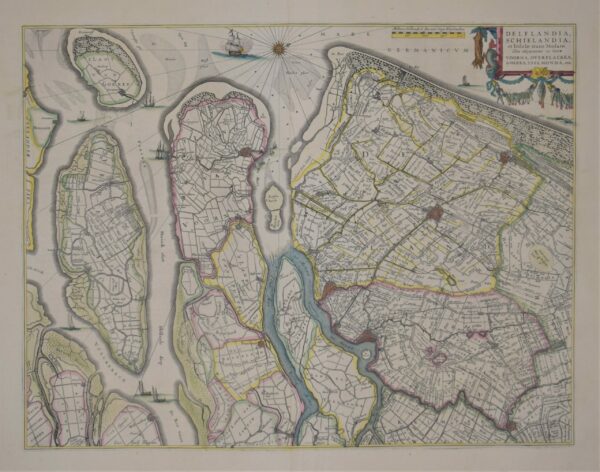 Blaeu, W. J.: Delflandia, Schielandia