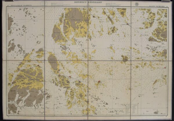 Sjökort över Ålands skärgård (1927)