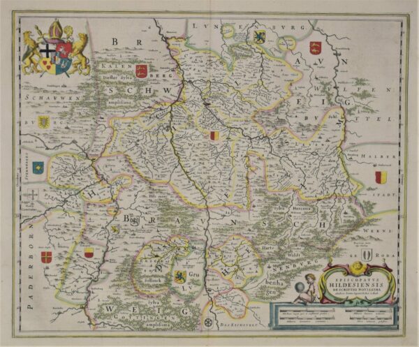 Blaeu, W. J.: Episcopatus Hildesiensis Descriptio Novissima