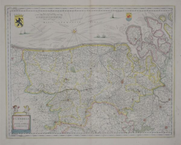 Blaeu, W. J.: Flandria et Zeelandia Comitatus