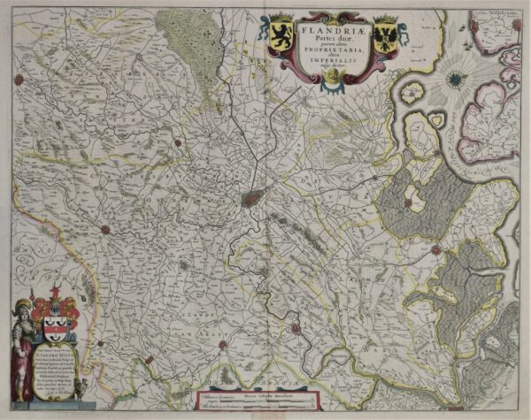 Blaeu, W. J.: Flandriae Partes Duae