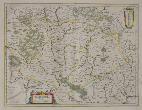 Blaeu, W. J.: Franconia Vulgo Franckenlandt