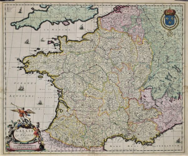 Visscher, N.: Gallia vulgo la France