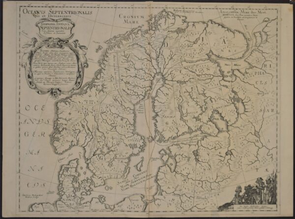 Cluverius Germania Antiqua Septentrionalis (1650)