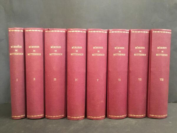 Mémoires, documents et écrits divers laissés par le prince de Metternich