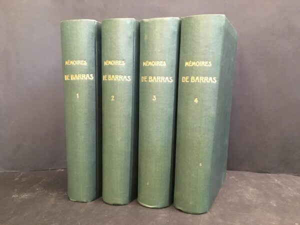 Mémoires de Barras: membre du directoire (1895)