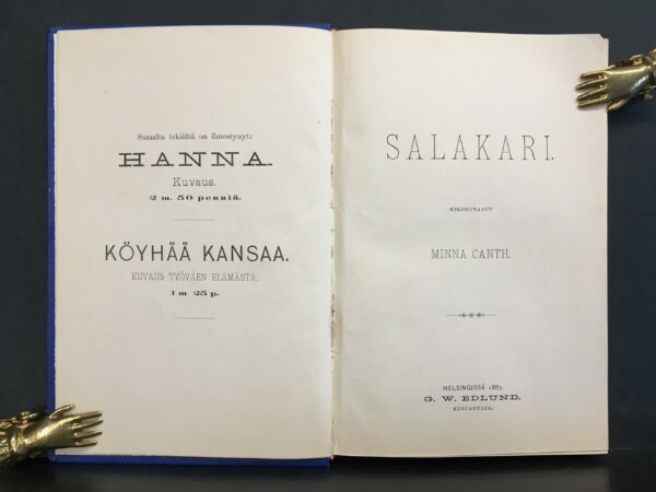 Minna Canth Salakari (1887)