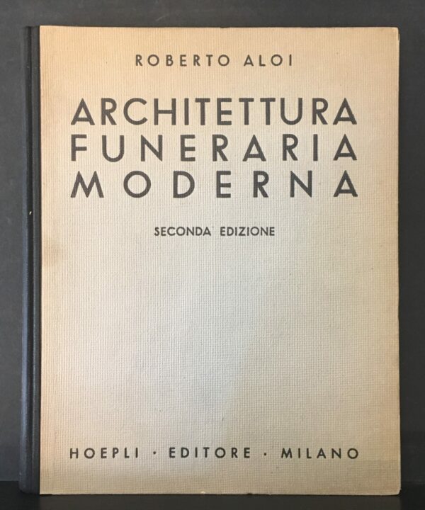 Roberto Aloi Architettura funeraria moderna