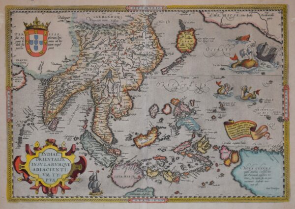 ORTELIUS Indiae Orientalis Insularumque Adiacientium Typus (1580)