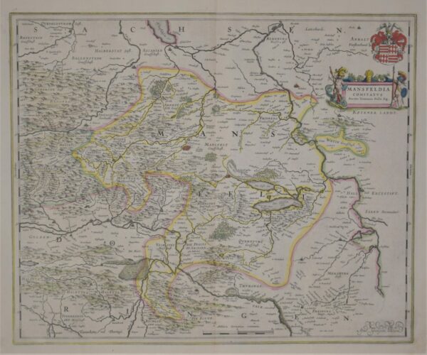 Blaeu, W. J.: Mansfeldia Comitatus