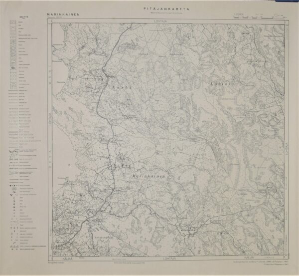 Marinkainen (1948) Pitäjänkartta – sockenkarta