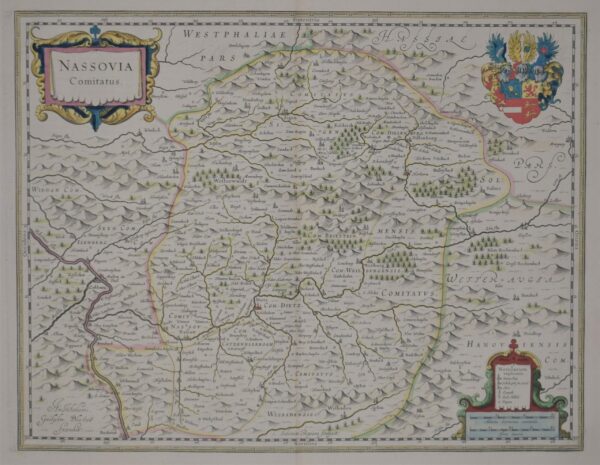 Blaeu, W. J.: Nassovia Comitatus