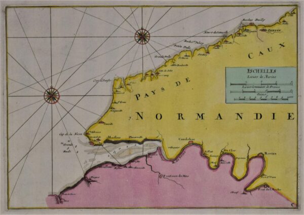 de Fer, Nicholas: Pays de Caux Normandie