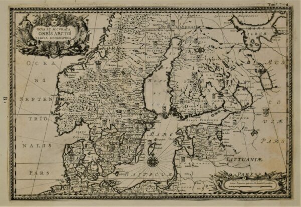 Erik Dahlberg Nova et Accurata Orbis Arctoi (1693)