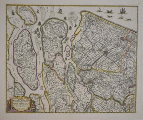 Wit, Frederick de: Novissima Delflandiae, Schielandiae