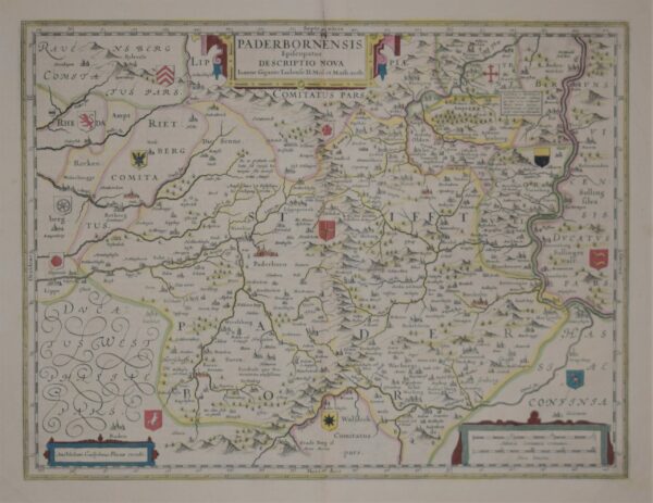 Blaeu, W. J.: Paderbornensis Episcopatus Descriptio Nova