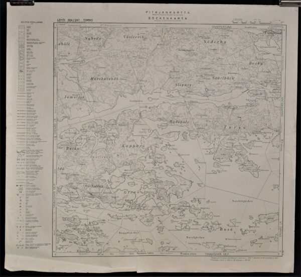 Torsö (1948) Pitäjänkartta – sockenkarta