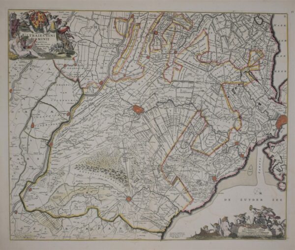 Wit, Frederick de: Ultraiectini Dominii Tabula