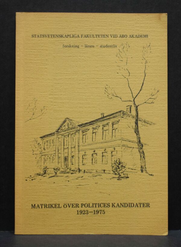 Matrikel över politices kandidater 1923-1975