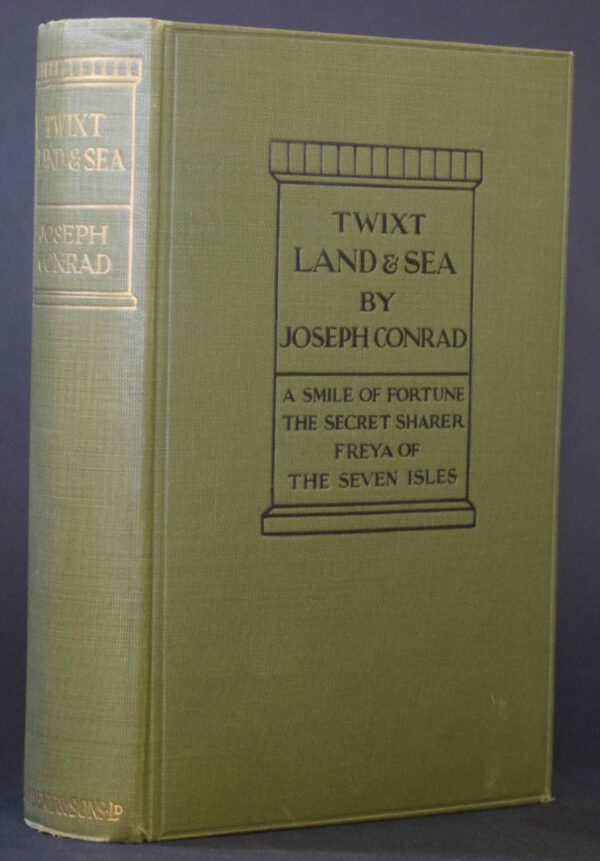 Joseph Conrad 'Twixt Land & Sea Tales (1st Ed.)