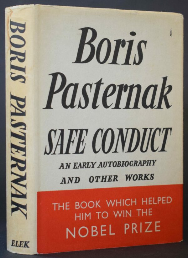 Boris Pasternak Safe Conduct - First Edition