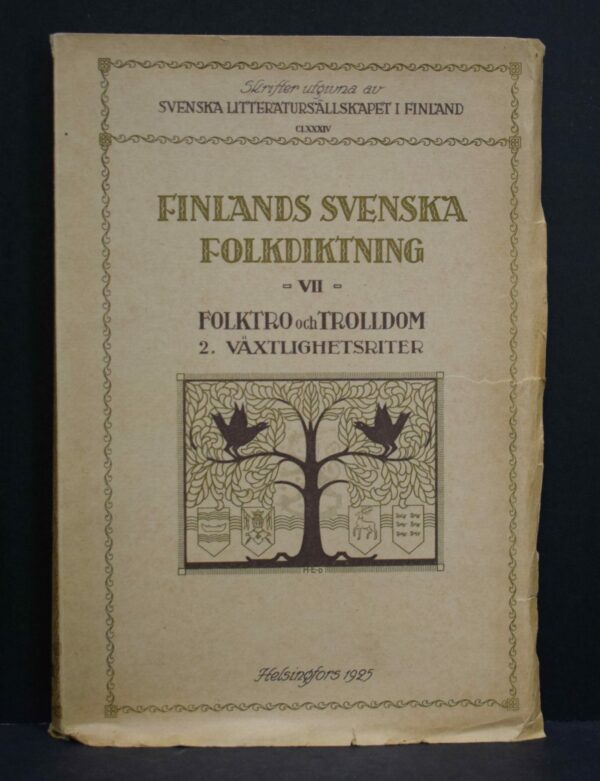 Finlands svenska folkdiktning VII