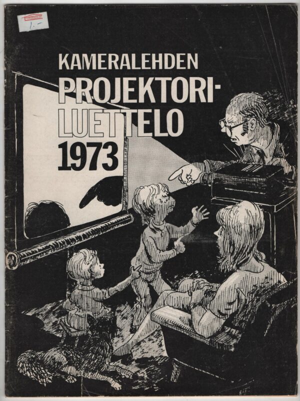 Kameralehden projektoriluettelo 1973