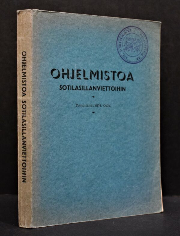 Ohjelmistoa sotilasillanviettoihin