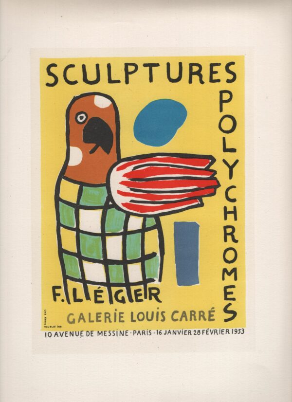 Fernand Léger Sculptures Polychromes, Galerie Louis Carré (1953)