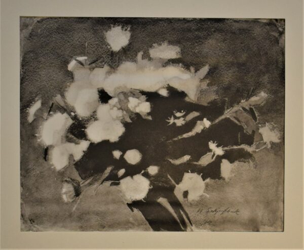 Helene Schjerfbeck: Skvattram - Romarin sauvage (1945)