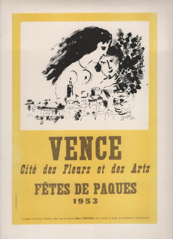 Marc Chagall Vence, Fêtes de Pâques (1953)