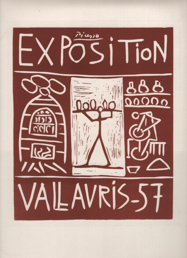 Pablo Picasso Exposition Vallauris 57 (1957)