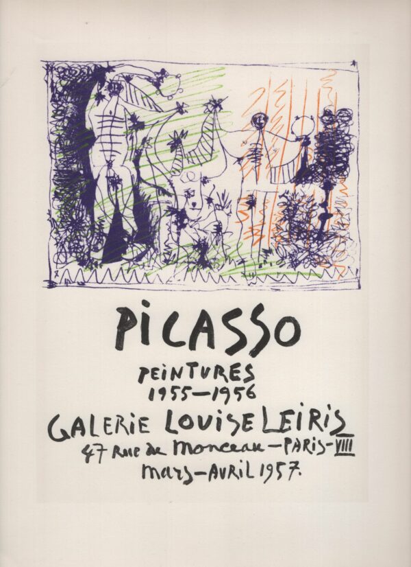 Pablo Picasso Peintures 1955-1956, Galerie Louis Leiris (1956)