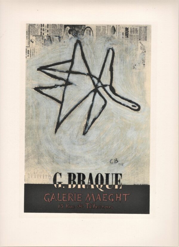 Georges Braque, G. Braque Galerie Maeght (1956)