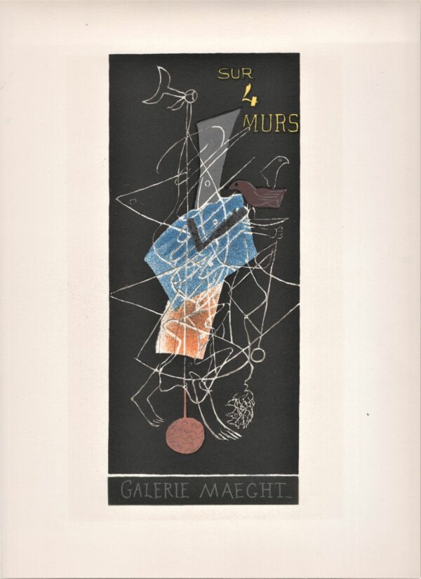 Georges Braque Sur Quatre Murs, Galerie Maeght 1956