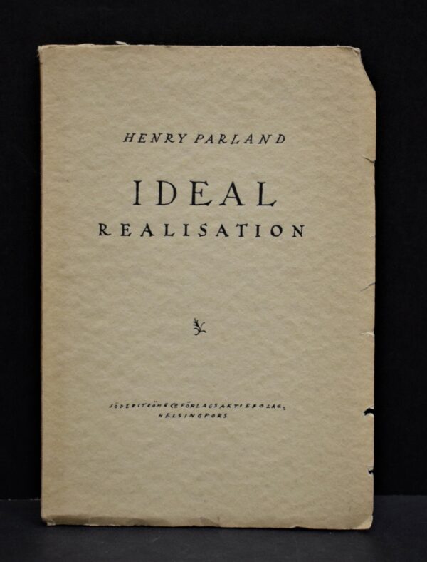 Henry Parland Idealrealisation (1929)