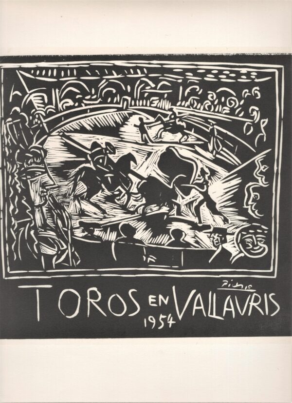 Pablo Picasso Toros en Vallauris, Revue Verve (1954)