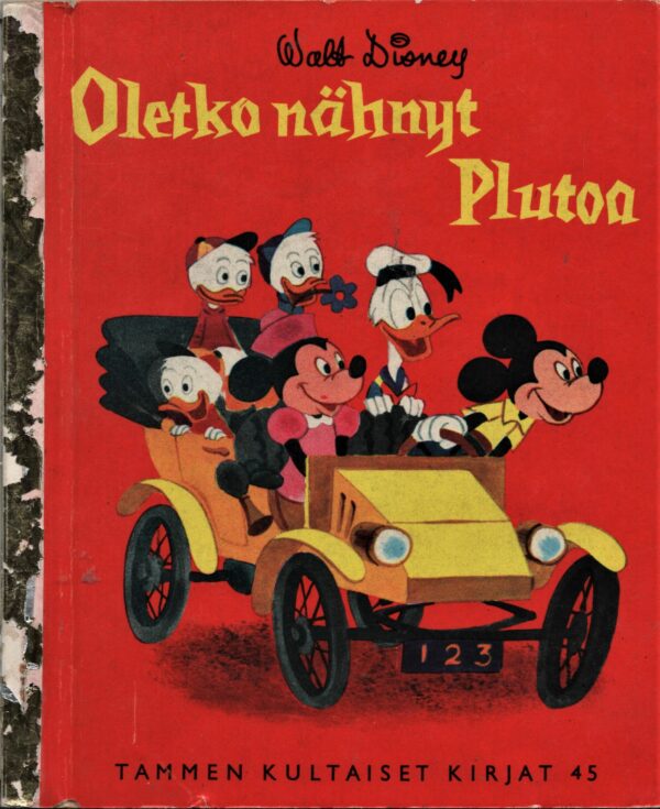 Walt Disney Oletko nähnyt Plutoa (1956)