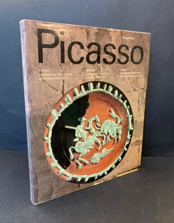 Picasso. Catalogue printed ceramics 1949-1971 book