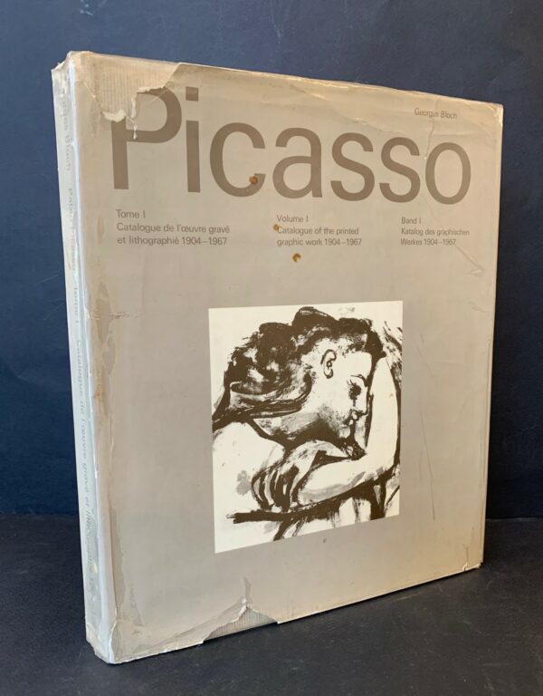 Picasso Catalogue printed graphic work 1904-1967 book